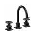 California Faucets - 8602WZB-MBLK - Widespread Bathroom Sink Faucets