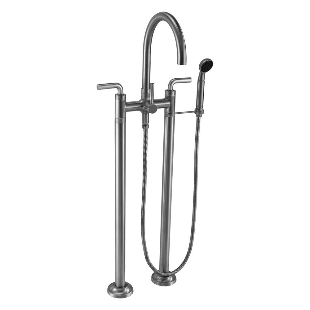 Russell HardwareCalifornia FaucetsIndustrial Floor Mount Tub Filler - Arc Spout