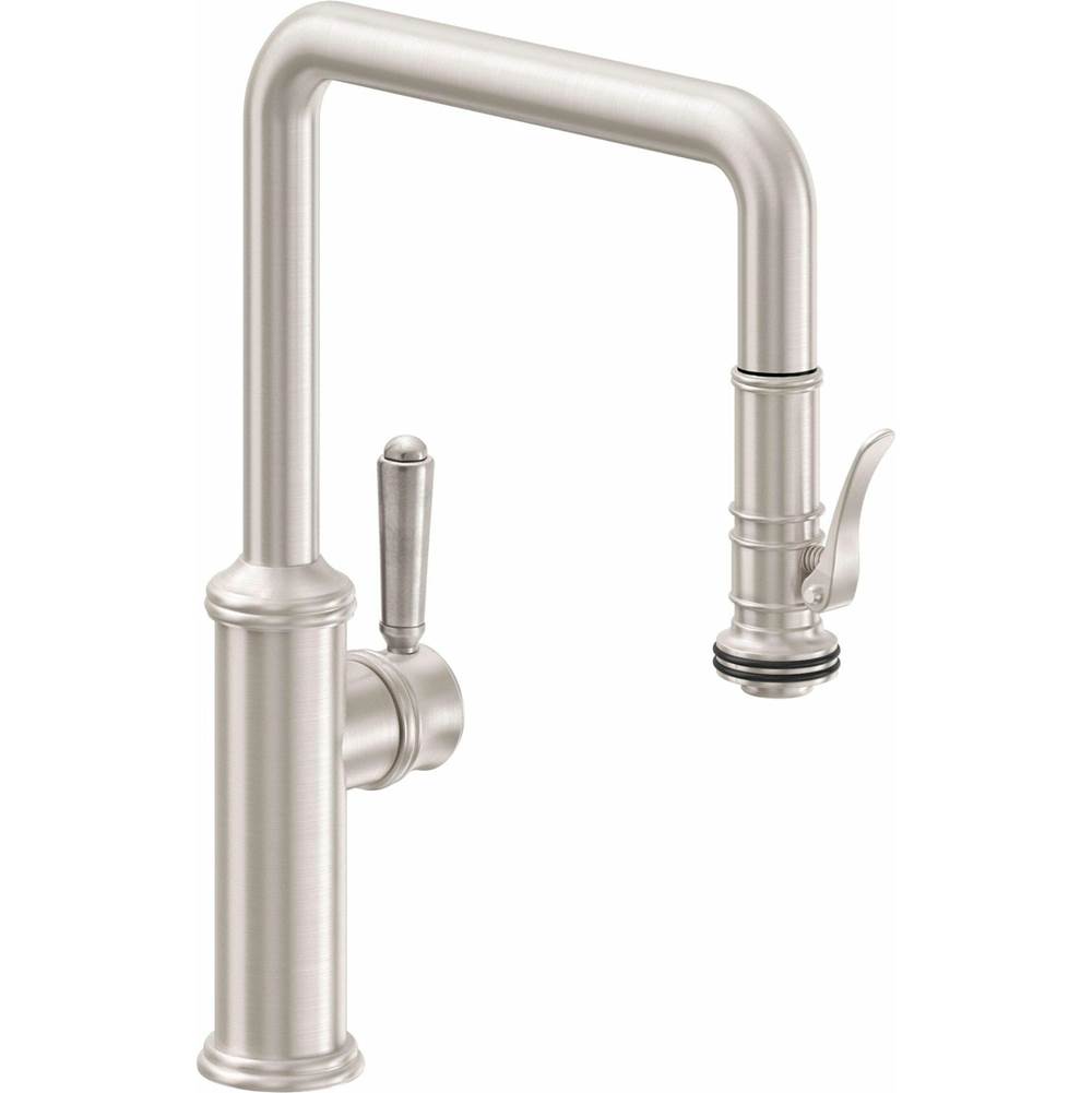 California Faucets Pull Down Faucet Kitchen Faucets item K10-103SQ-33-PN