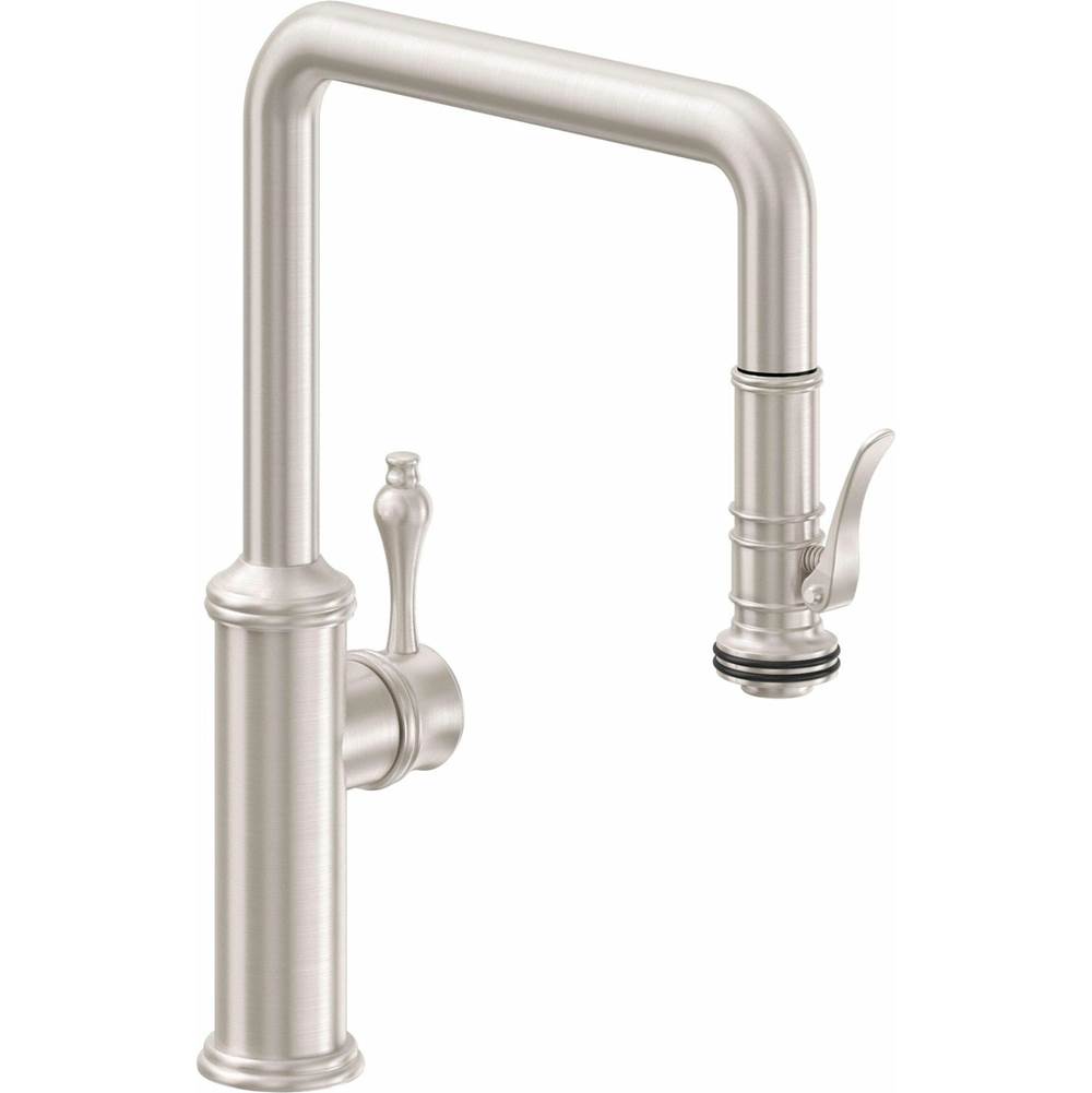 California Faucets Pull Down Faucet Kitchen Faucets item K10-103SQ-48-USS