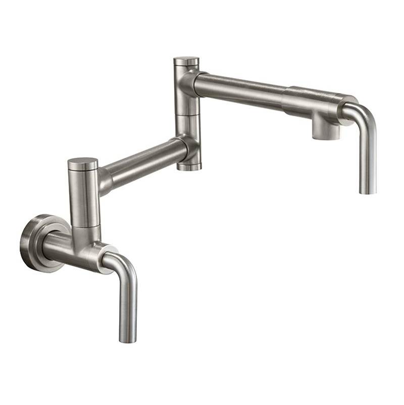 Russell HardwareCalifornia FaucetsPot Filler - Dual Handle Wall Mount - Contemporary