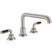 California Faucets - 3008F-PC - Roman Tub Faucets With Hand Showers