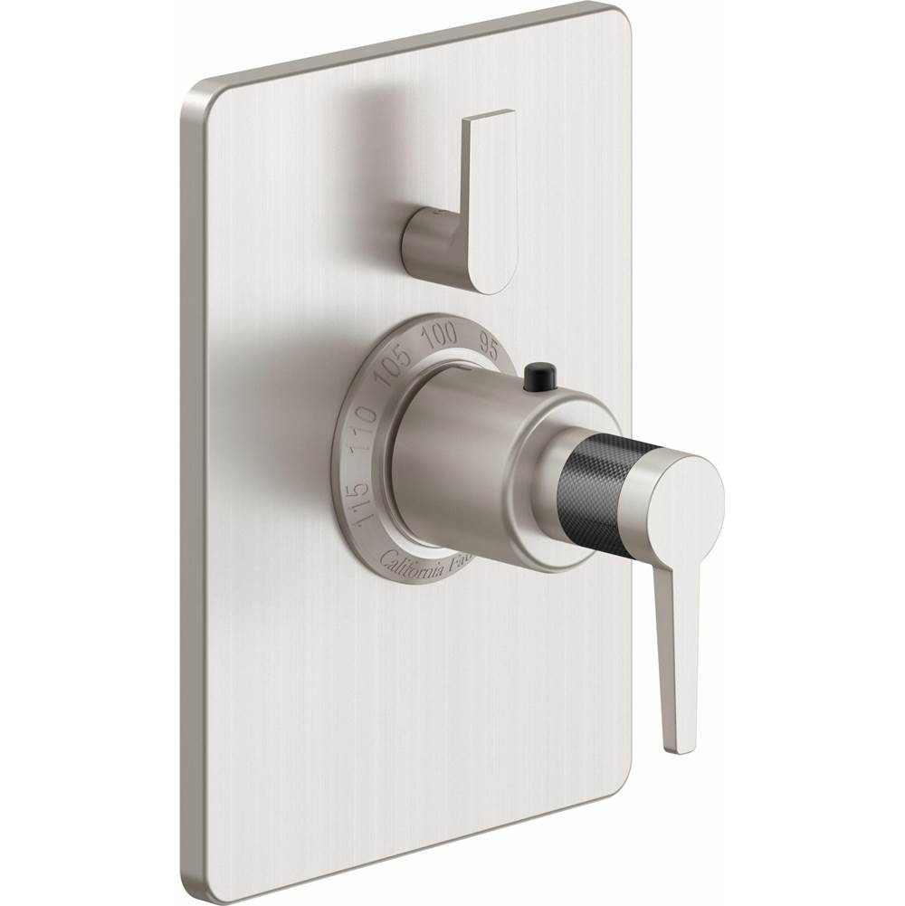 California Faucets Thermostatic Valve Trim Shower Faucet Trims item TO-THC1L-53F-PC