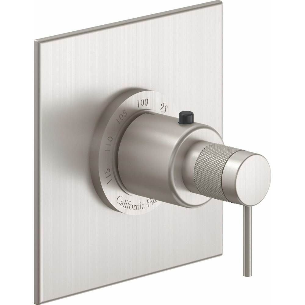 California Faucets Thermostatic Valve Trim Shower Faucet Trims item TO-THFN-52K-SC