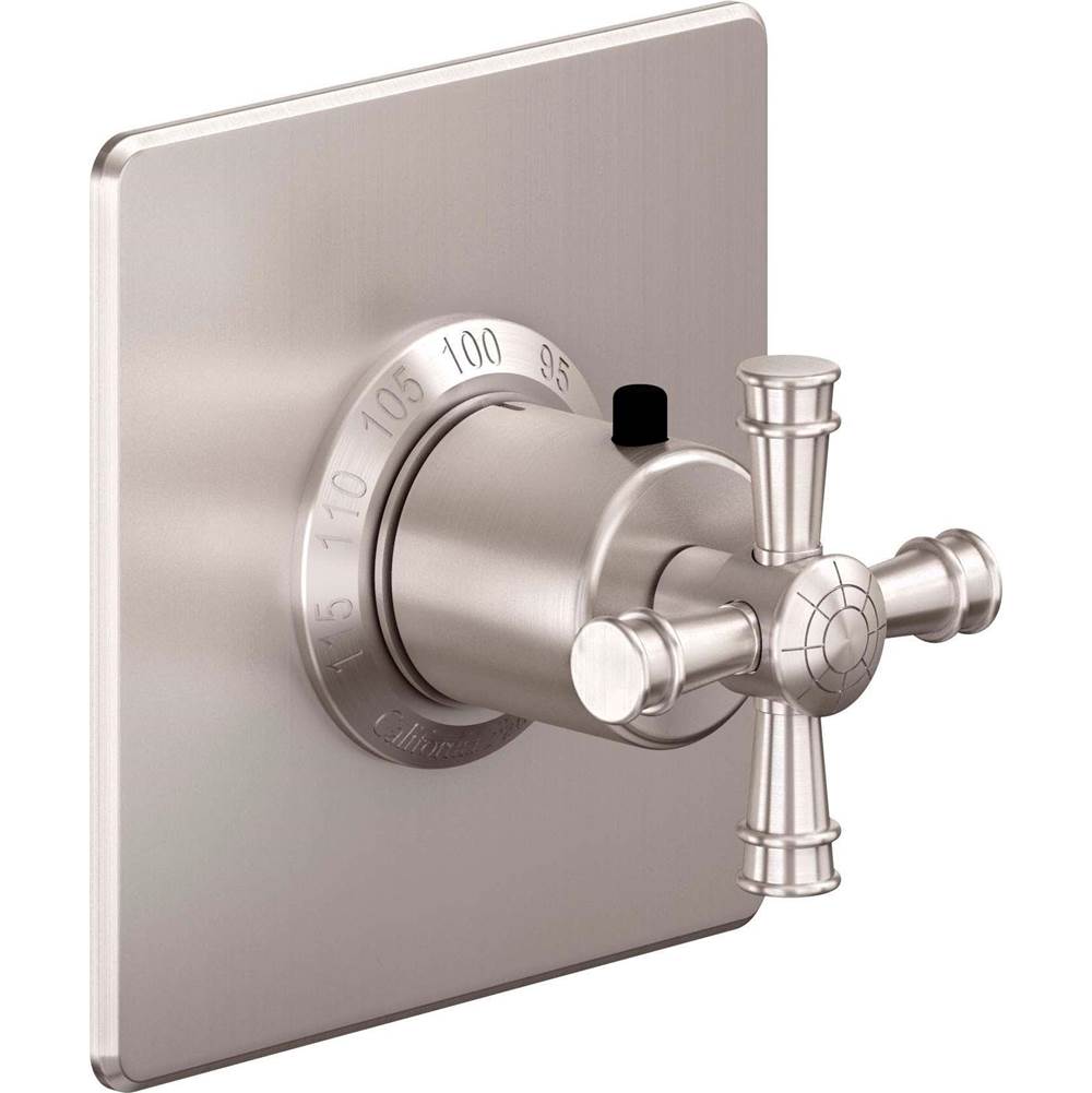 California Faucets Thermostatic Valve Trim Shower Faucet Trims item TO-THQN-C1X-PC