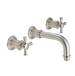 California Faucets - TO-V4802X-7-MBLK - Wall Mounted Bathroom Sink Faucets