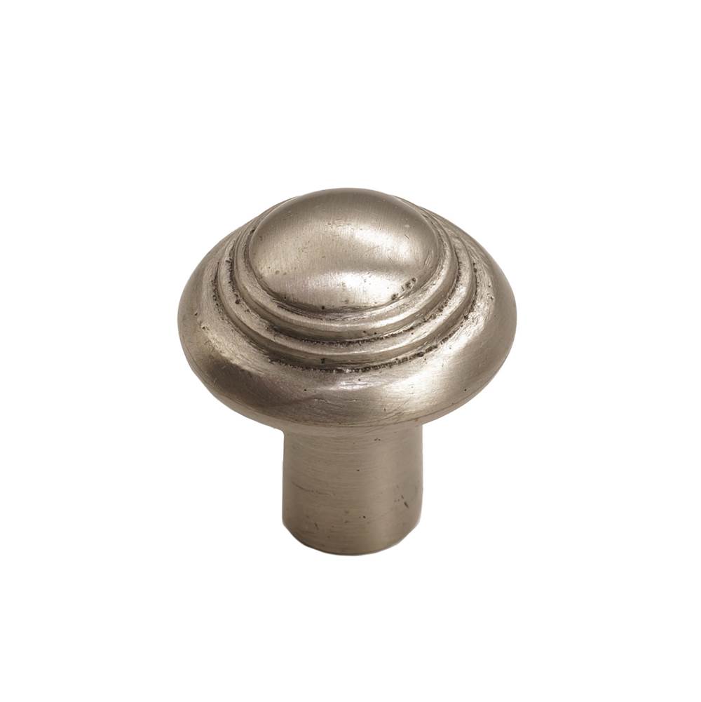 Russell HardwareCoastal BronzeButton Round Knob, Platinum