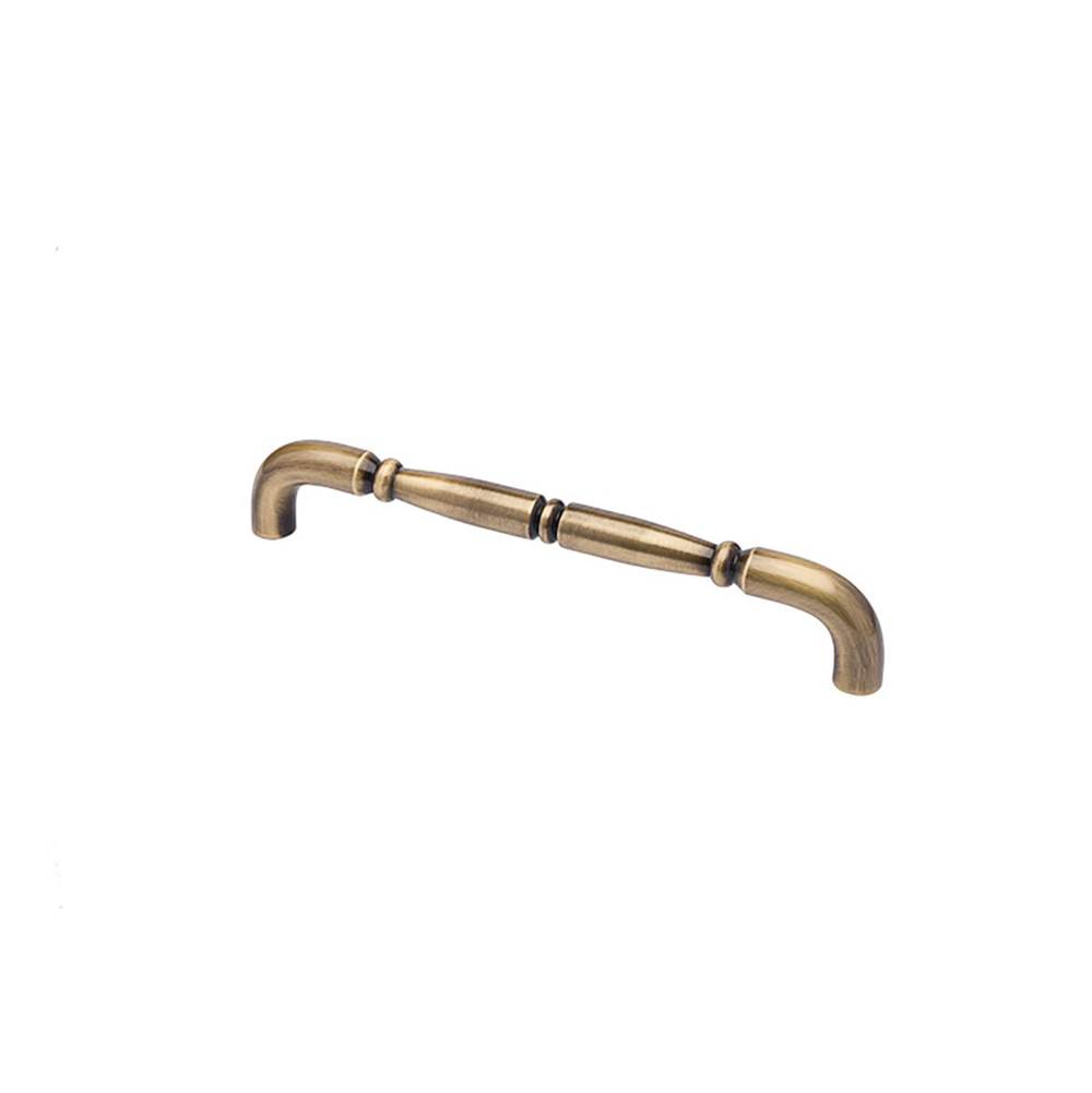 Russell HardwareColonial BronzeCabinet, Appliance, Door and Shower Pull Hand Finished in Antique Satin Brass