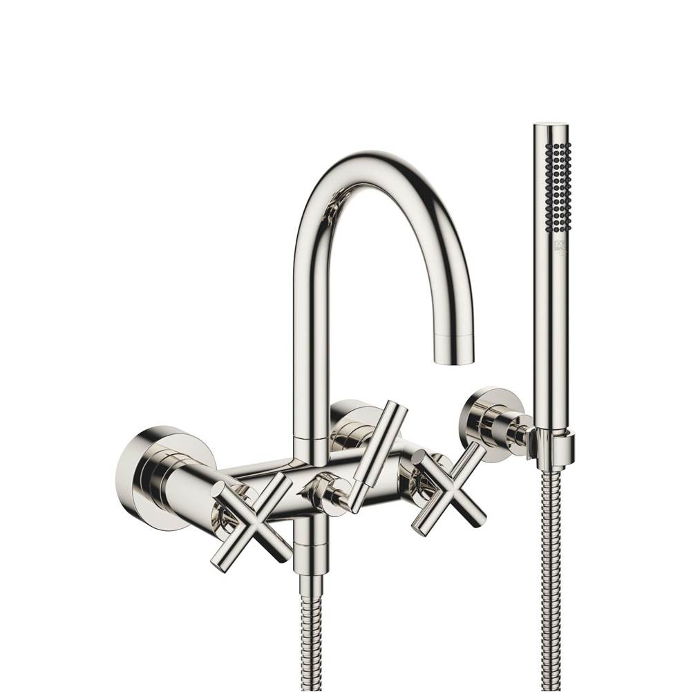 Russell HardwareDornbrachtTara Tub Mixer For Wall-Mounted Installation With Hand Shower Set In Platinum