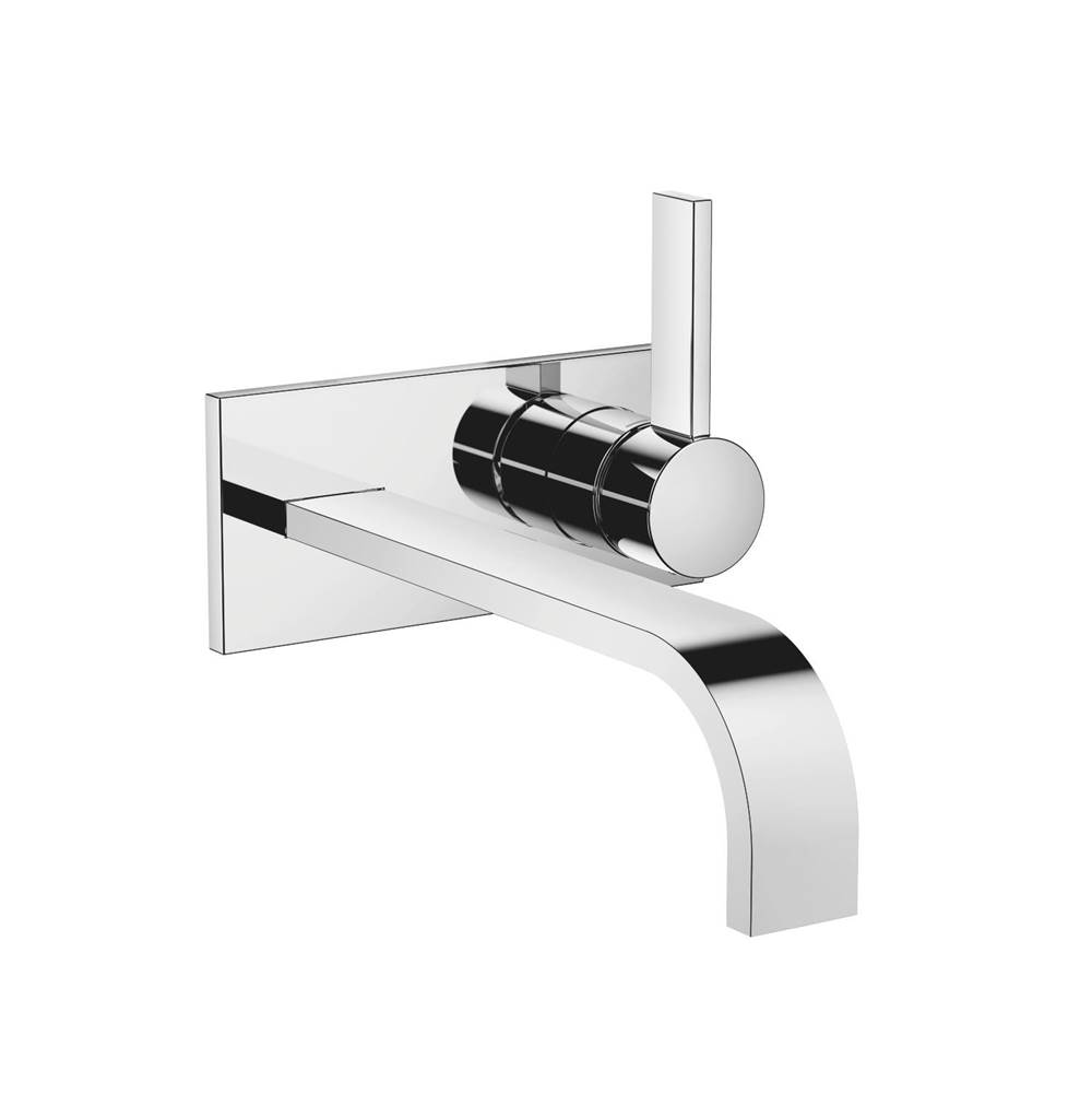 Russell HardwareDornbrachtMEM Wall-Mounted Single-Lever Mixer With Cover Plate Without Drain In Polished Chrome