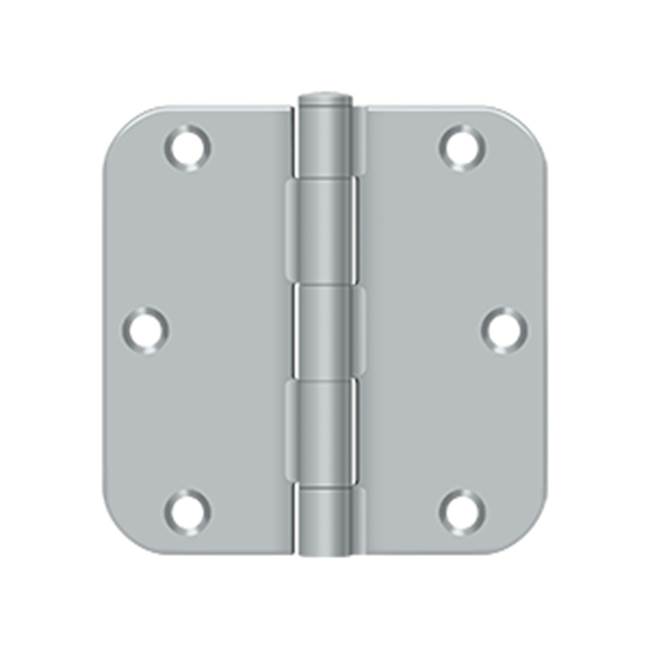 Russell HardwareDeltana3-1/2'' x 3-1/2'' x 5/8'' Radius Hinge, Residential Thickness