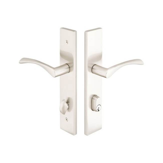 Russell HardwareEmtekMulti Point C1, Keyed with American Cyl, Modern Style, 2'' x 10'', Myles Lever, LH, US3NL