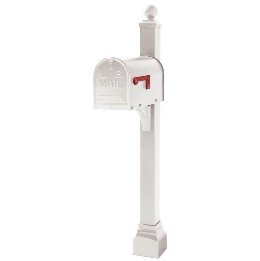 Gaines Manufacturing Mail Boxes Outdoor Living item JP-WHI