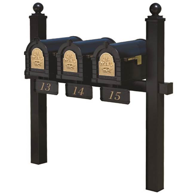 Gaines Manufacturing Mail Boxes Outdoor Living item KD3-BRO