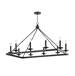 Hudson Valley Lighting - 3244-AOB - Linear Chandeliers