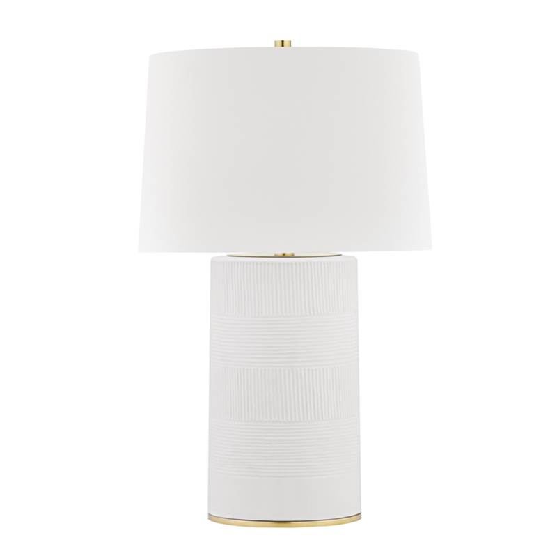 Hudson Valley Lighting Table Lamps Lamps item L1376-AGB/WH