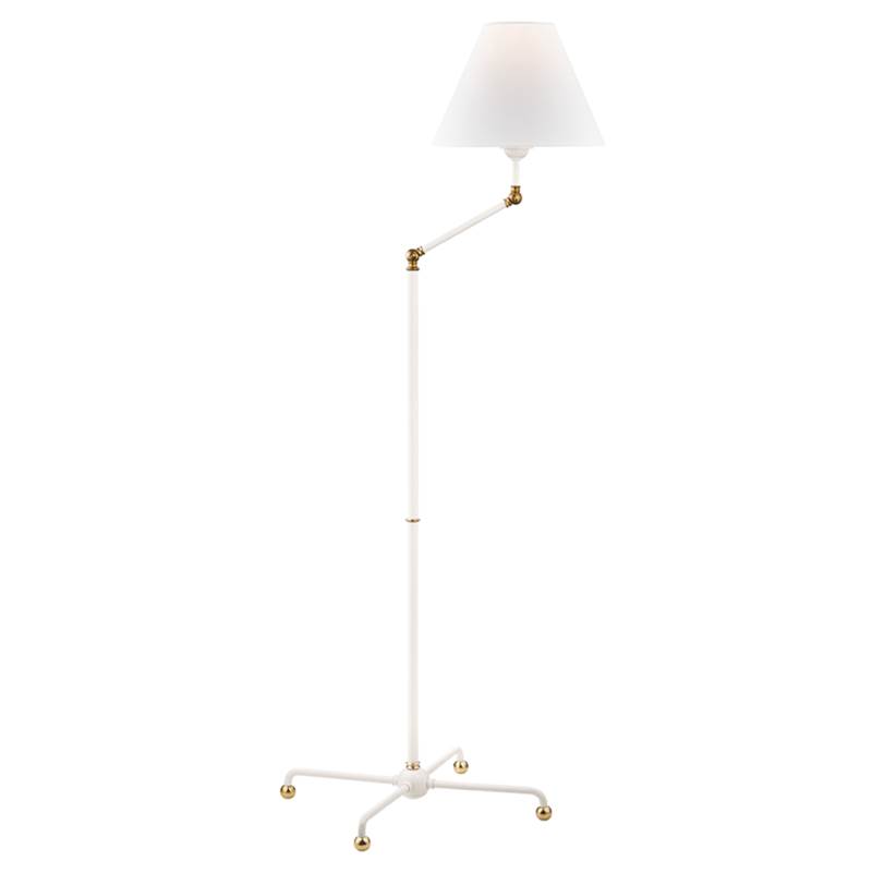 Hudson Valley Lighting Floor Lamps Lamps item MDSL110-AGB/WH