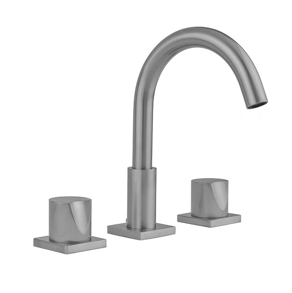 Russell HardwareJacloUptown Contempo Faucet with Square Escutcheons & Thumb Handles- 0.5 GPM