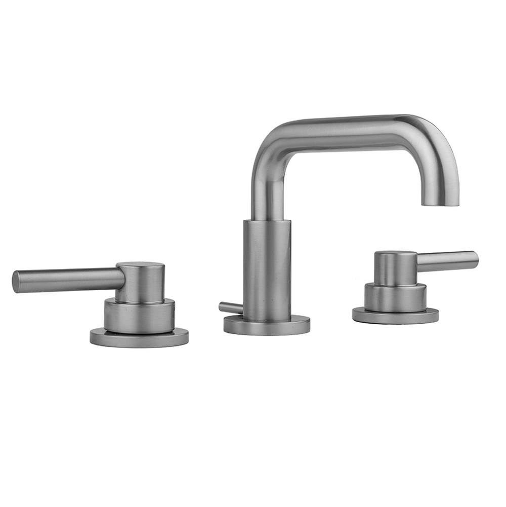 Russell HardwareJacloDowntown  Contempo Faucet with Round Escutcheons & Low Contempo Lever Handles