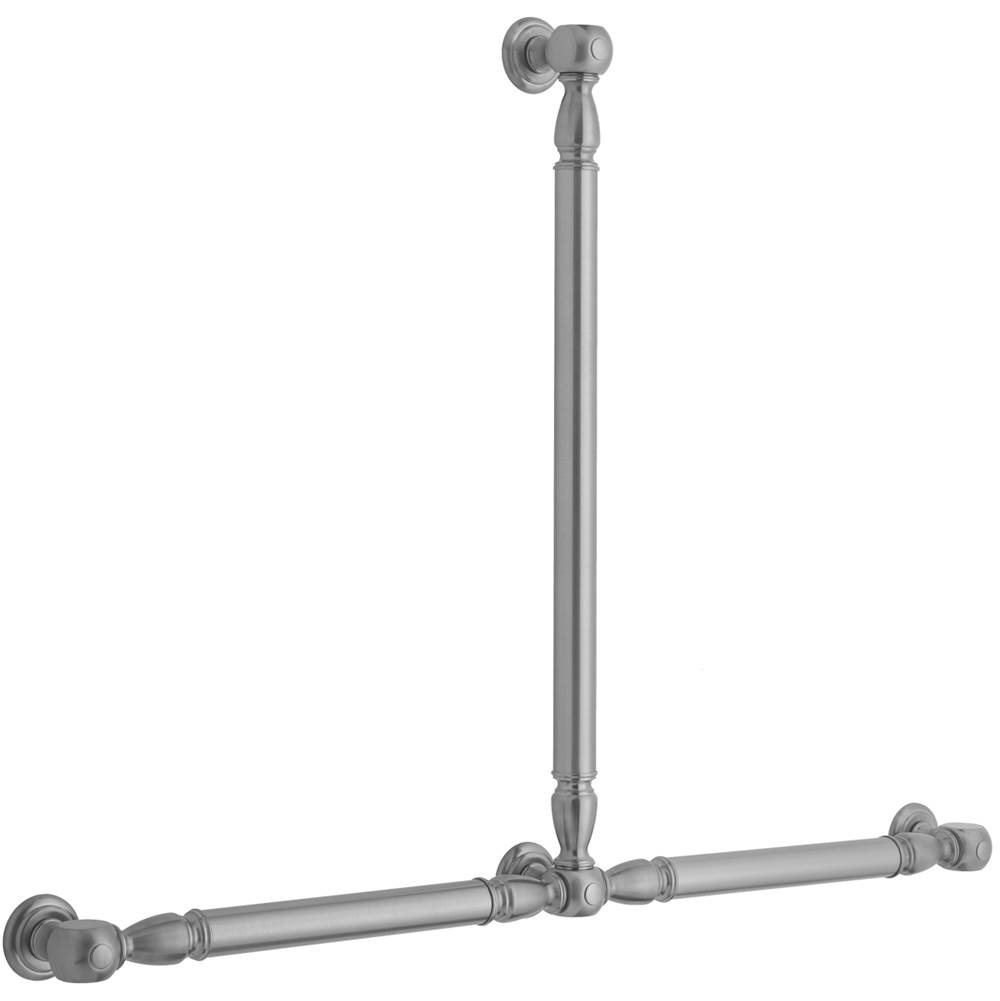 Russell HardwareJacloT20 Smooth with Finials 24H x 32W T Grab Bar