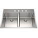 Kindred - BDL2233-9-4N - Drop In Double Bowl Sinks