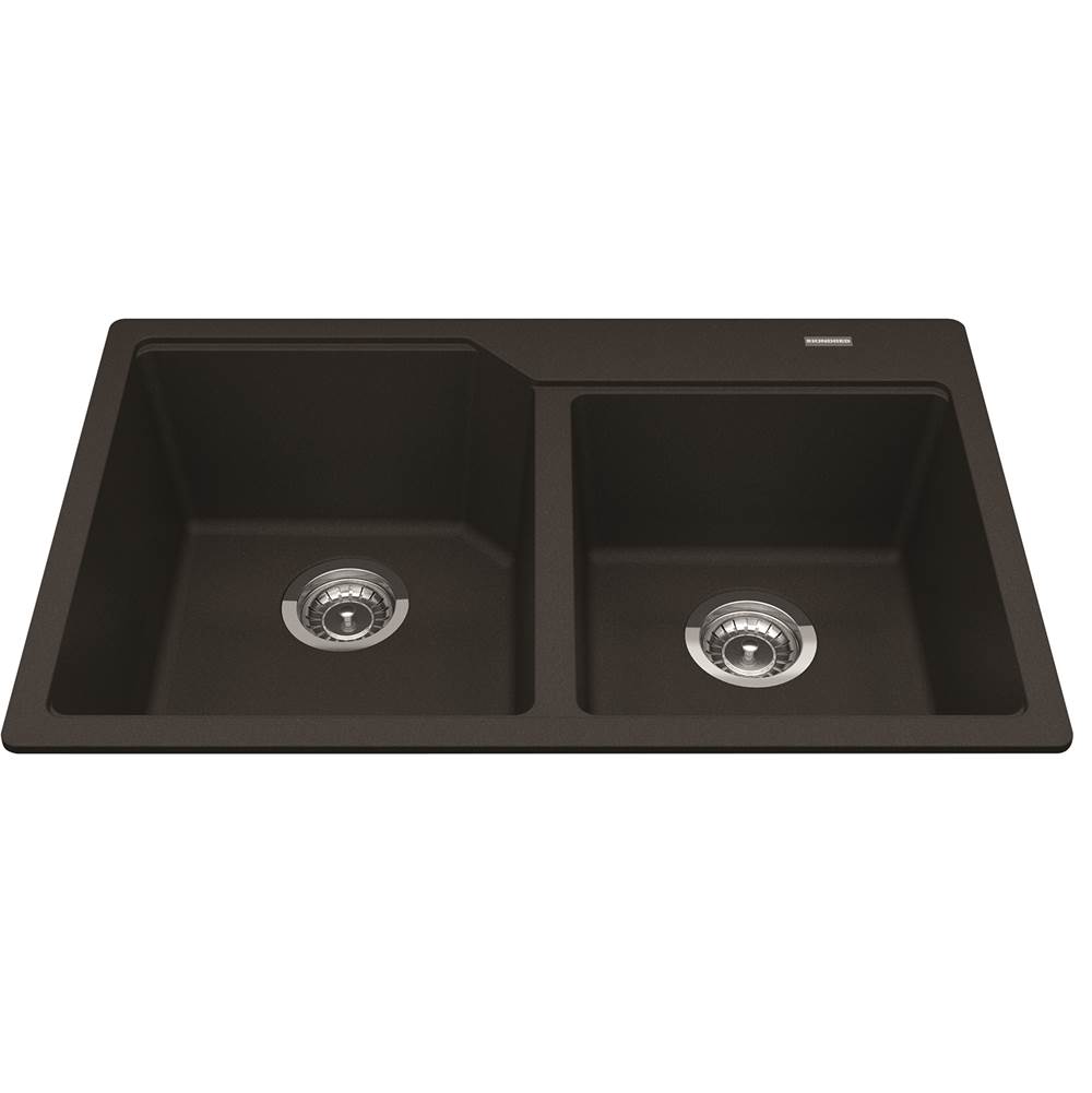 Kindred Drop In Double Bowl Sink Kitchen Sinks item MGCM2031-9ESN