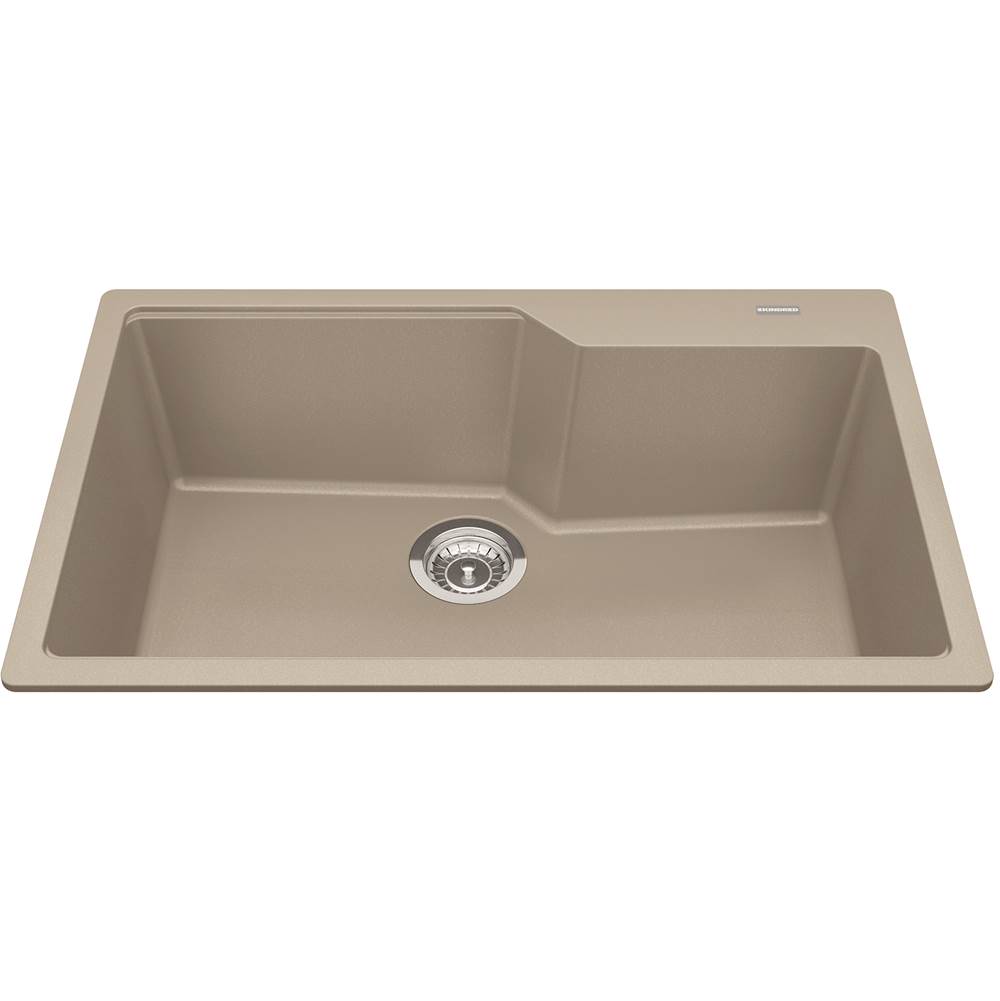 Kindred Drop In Single Bowl Sink Kitchen Sinks item MGSM2031-9CHAN