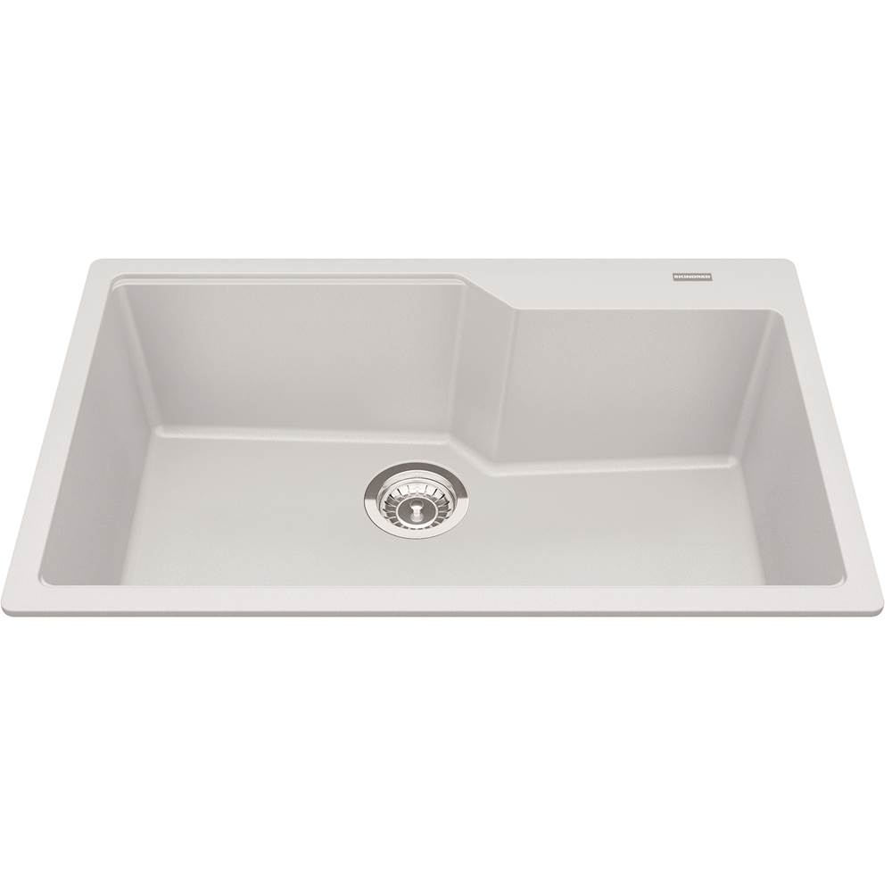 Kindred Drop In Single Bowl Sink Kitchen Sinks item MGSM2031-9PWTN