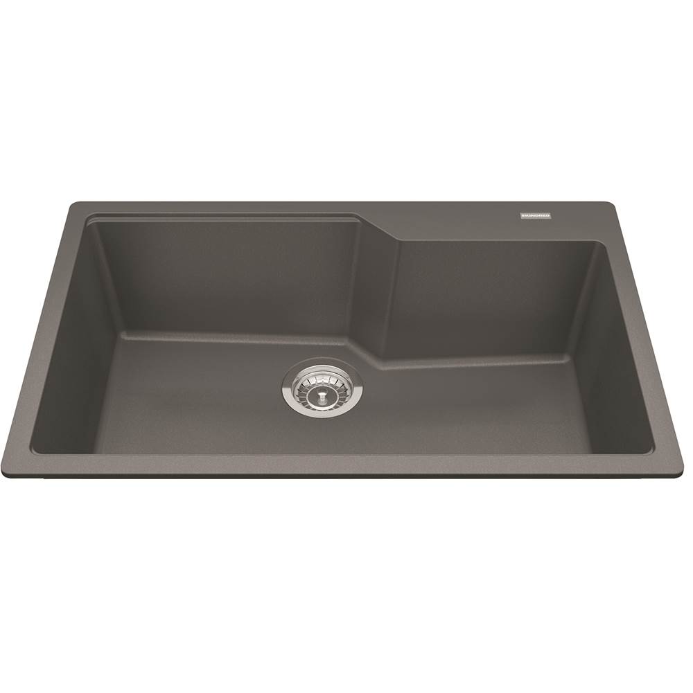 Kindred Drop In Single Bowl Sink Kitchen Sinks item MGSM2031-9SGN