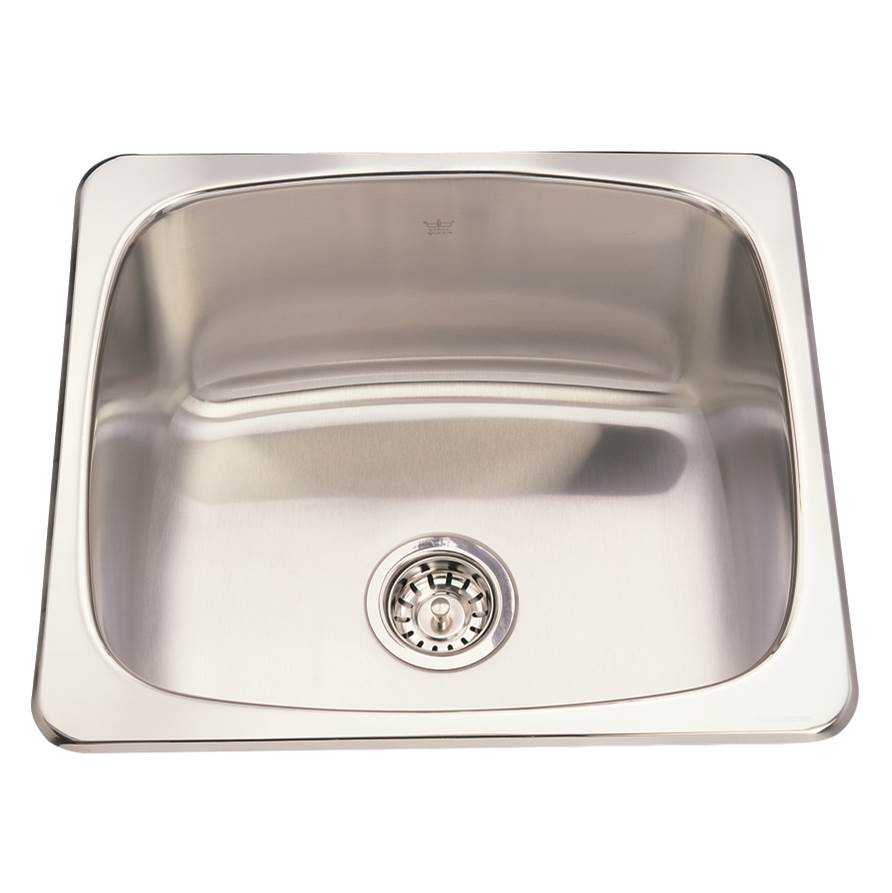 Kindred Drop In Single Bowl Sink Kitchen Sinks item QS1820-10N