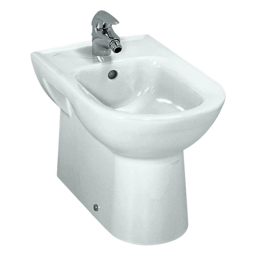 Russell HardwareLaufenFloorstanding bidet (option 304: with 1 centered tap hole, without lateral holes for water inlet)
