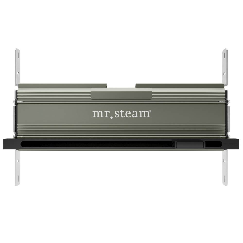 Russell HardwareMr. SteamLinear 16 in. W. Steamhead with AromaTherapy Reservoir in Matte Black