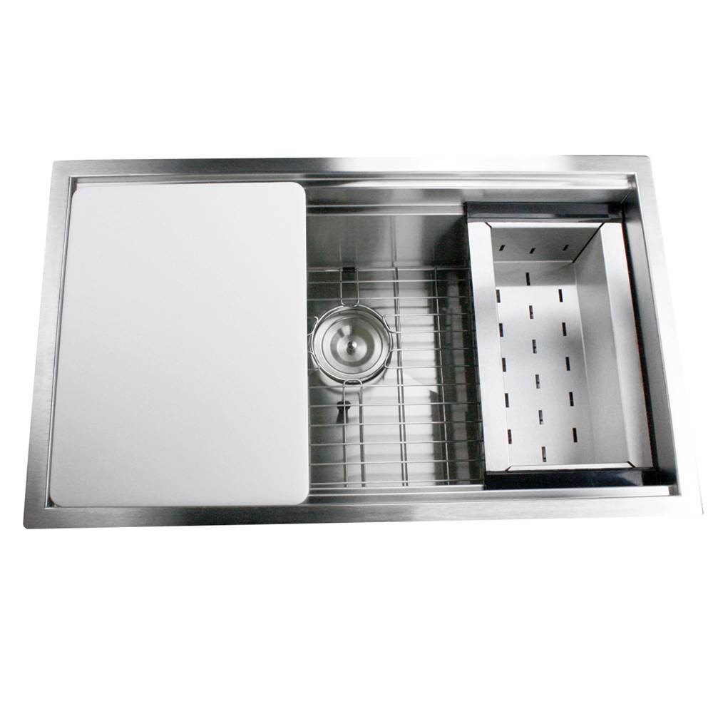Nantucket Sinks  Kitchen Sinks item ZR-PS-3018-16