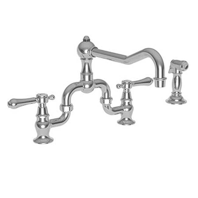 Russell HardwareNewport BrassChesterfield  Kitchen Bridge Faucet with Side Spray