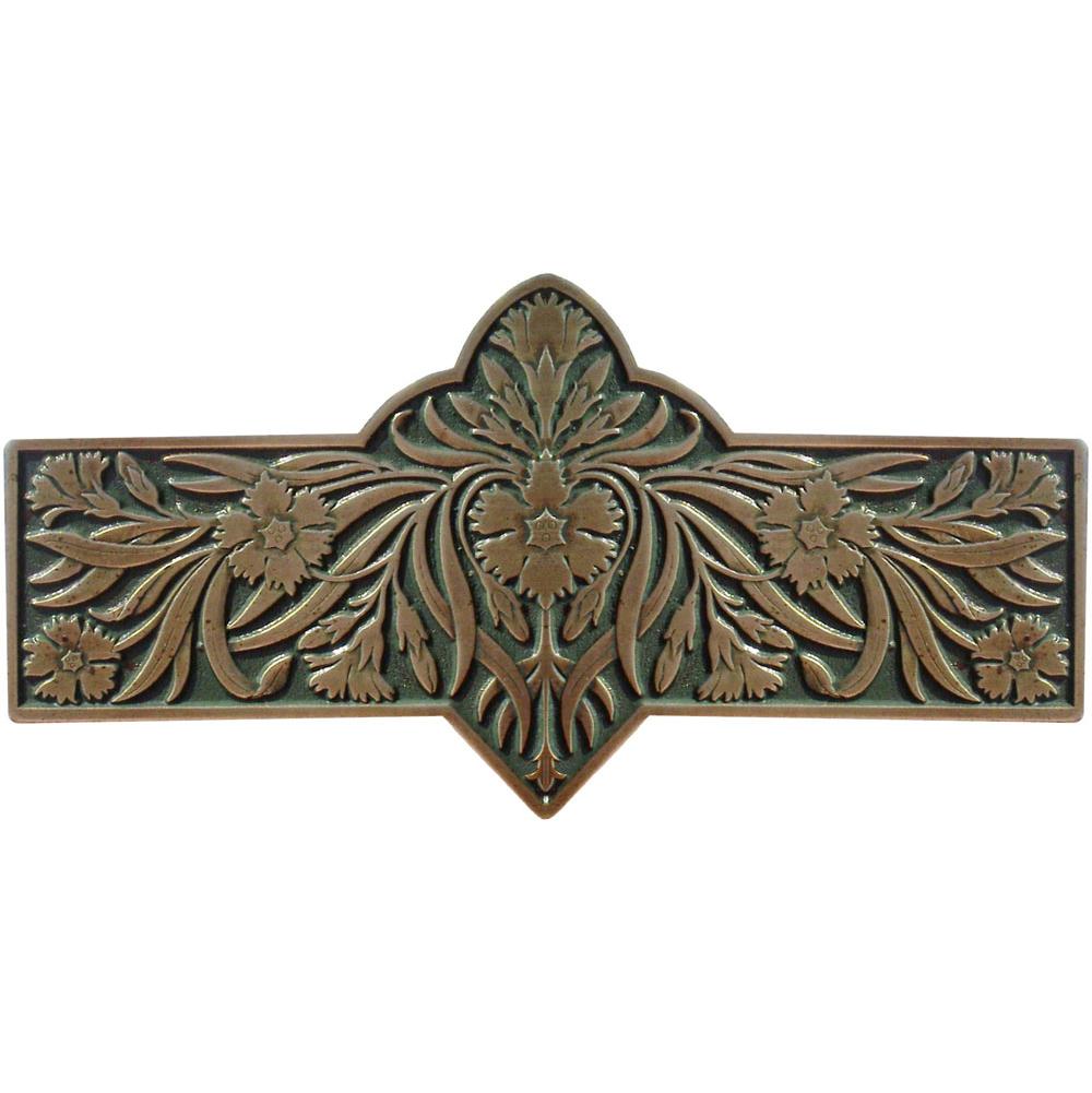 Russell HardwareNotting HillDianthus Pull Antique Brass/Sage