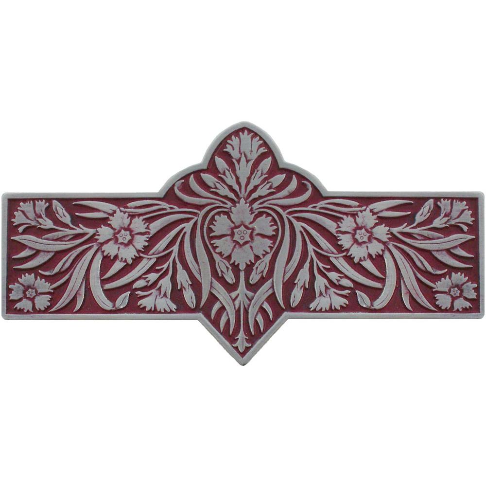 Russell HardwareNotting HillDianthus Pull Antique Pewter/Cayenne