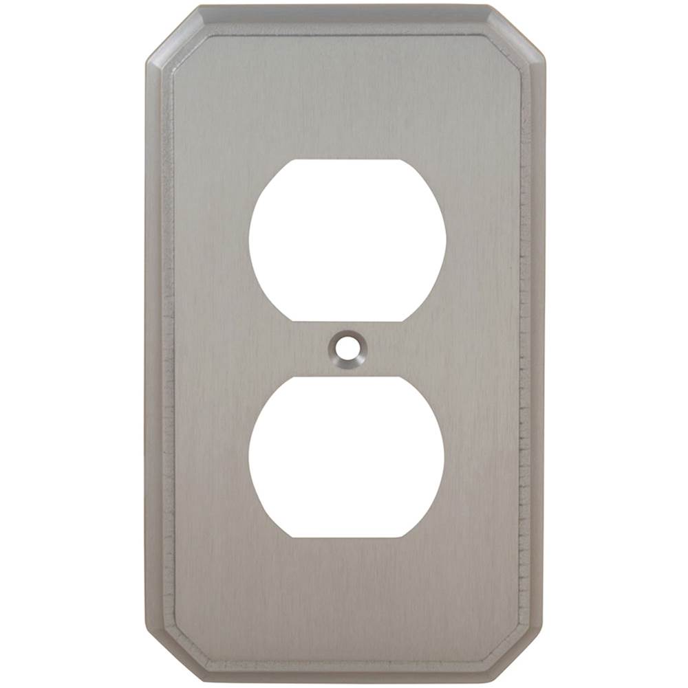 Russell HardwareOMNIAReceptacle Switchplate Sb