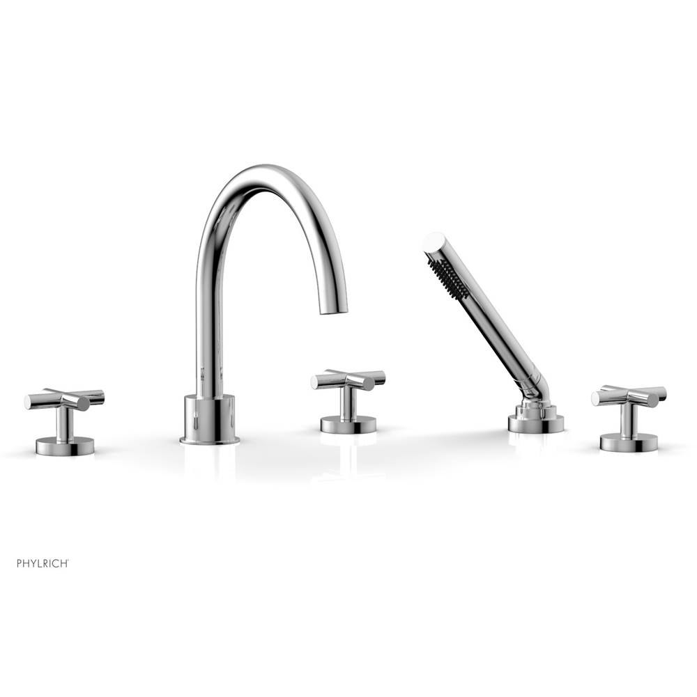 Phylrich Deck Mount Roman Tub Faucets With Hand Showers item 120-48/026