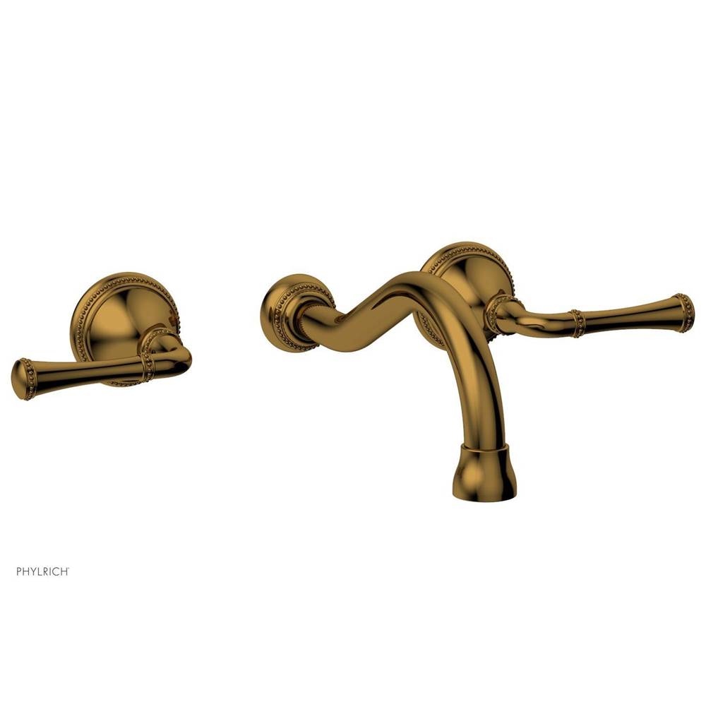Russell HardwarePhylrichBEADED Wall Tub Set - Lever Handles 207-56