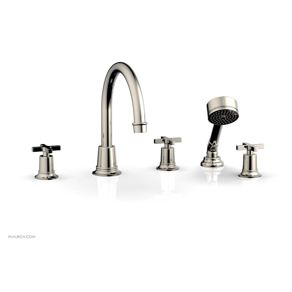 Phylrich Deck Mount Roman Tub Faucets With Hand Showers item 501-50/014