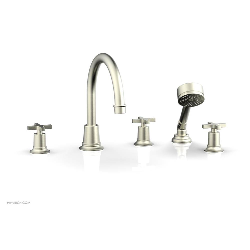 Phylrich Deck Mount Roman Tub Faucets With Hand Showers item 501-50/015