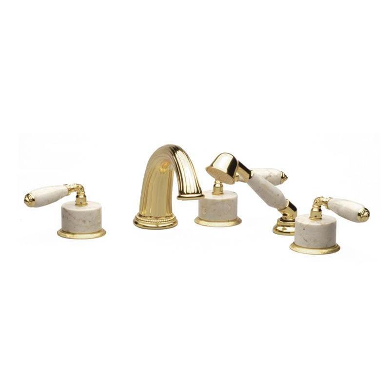 Phylrich Deck Mount Roman Tub Faucets With Hand Showers item K2338DP1-02