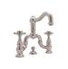 Rohl - A1419XMSTN-2 - Bridge Bathroom Sink Faucets