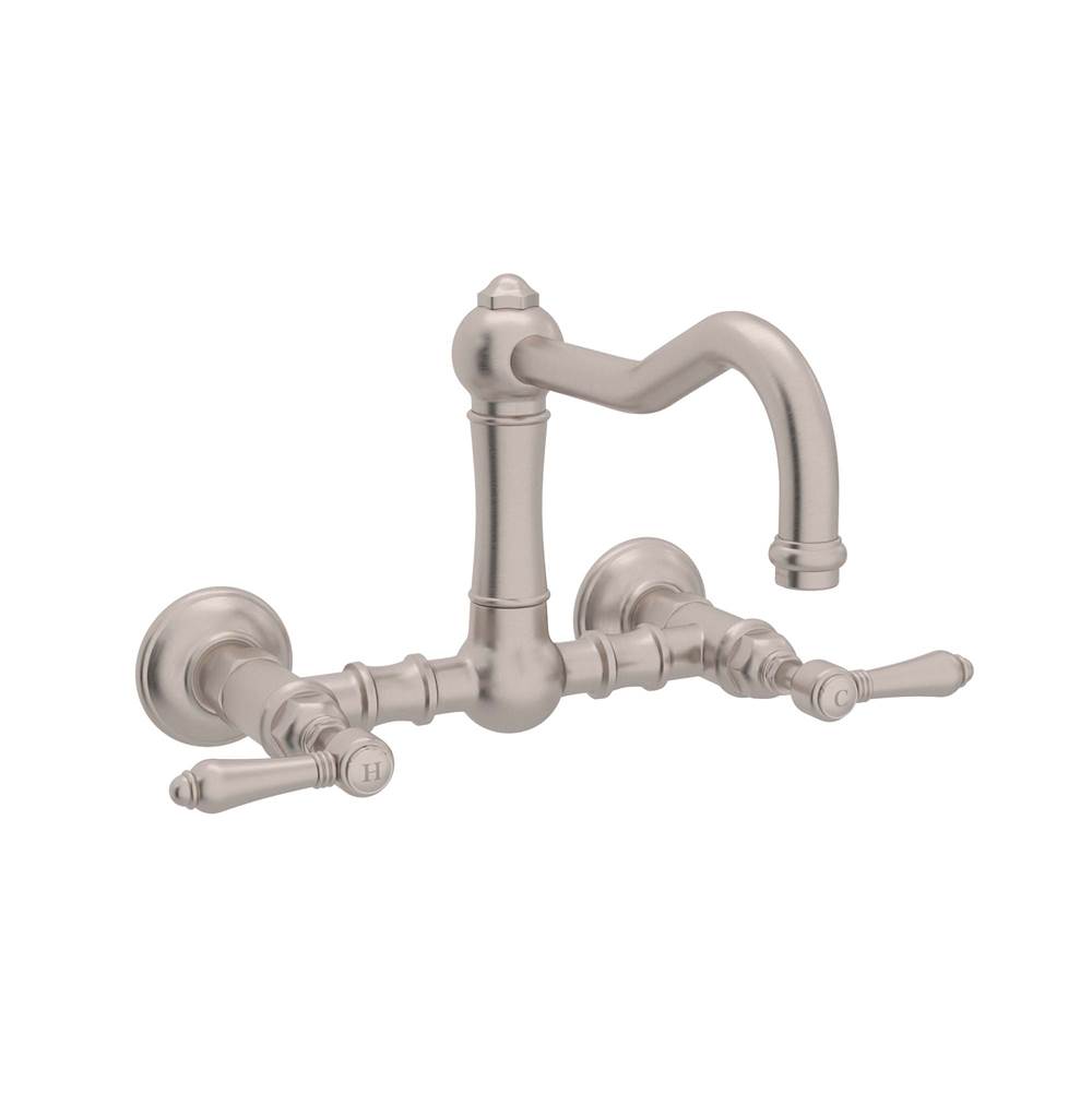 Rohl Wall Mount Kitchen Faucets item A1456LMSTN-2