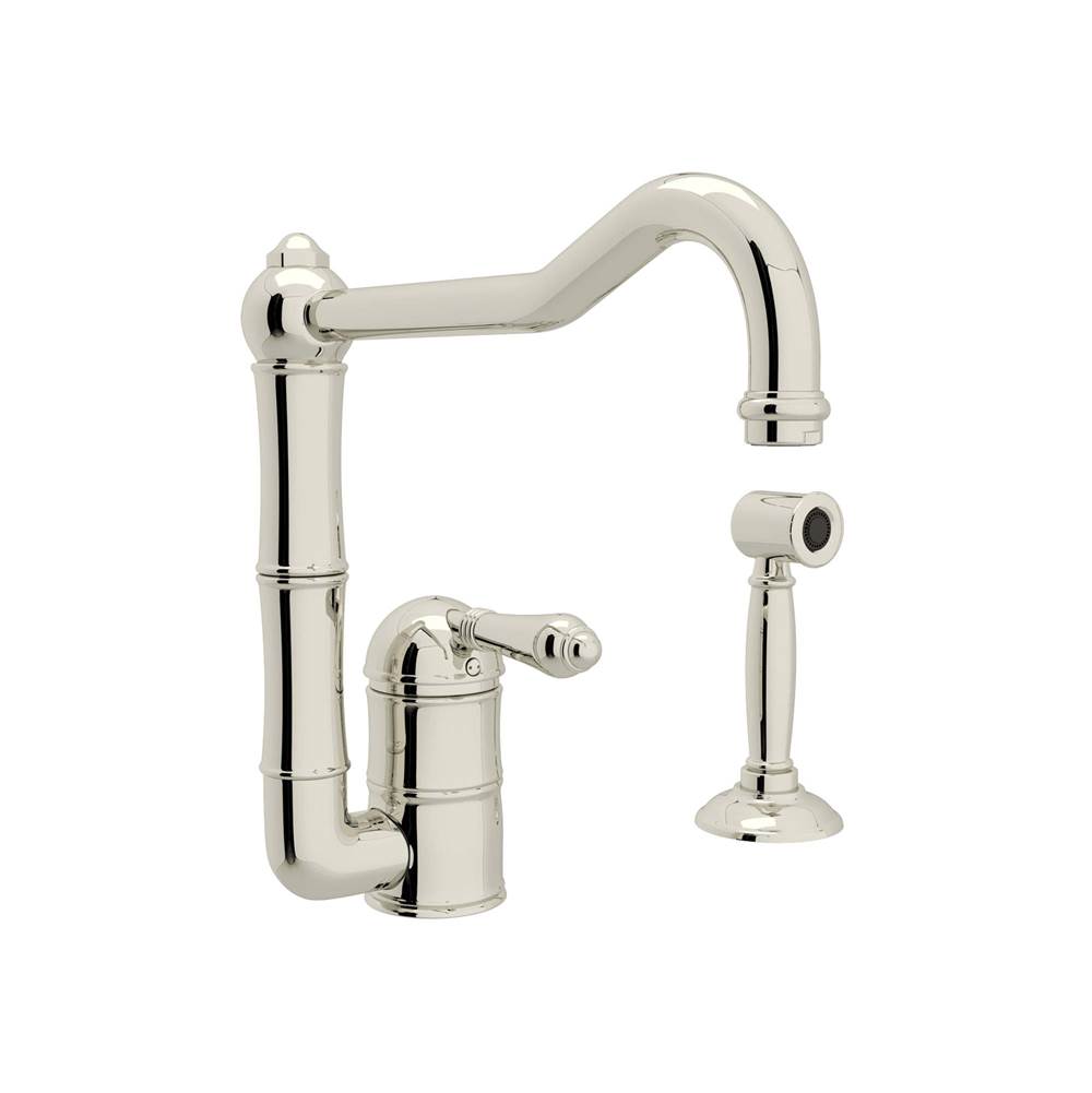 Rohl Deck Mount Kitchen Faucets item A3608LMWSPN-2
