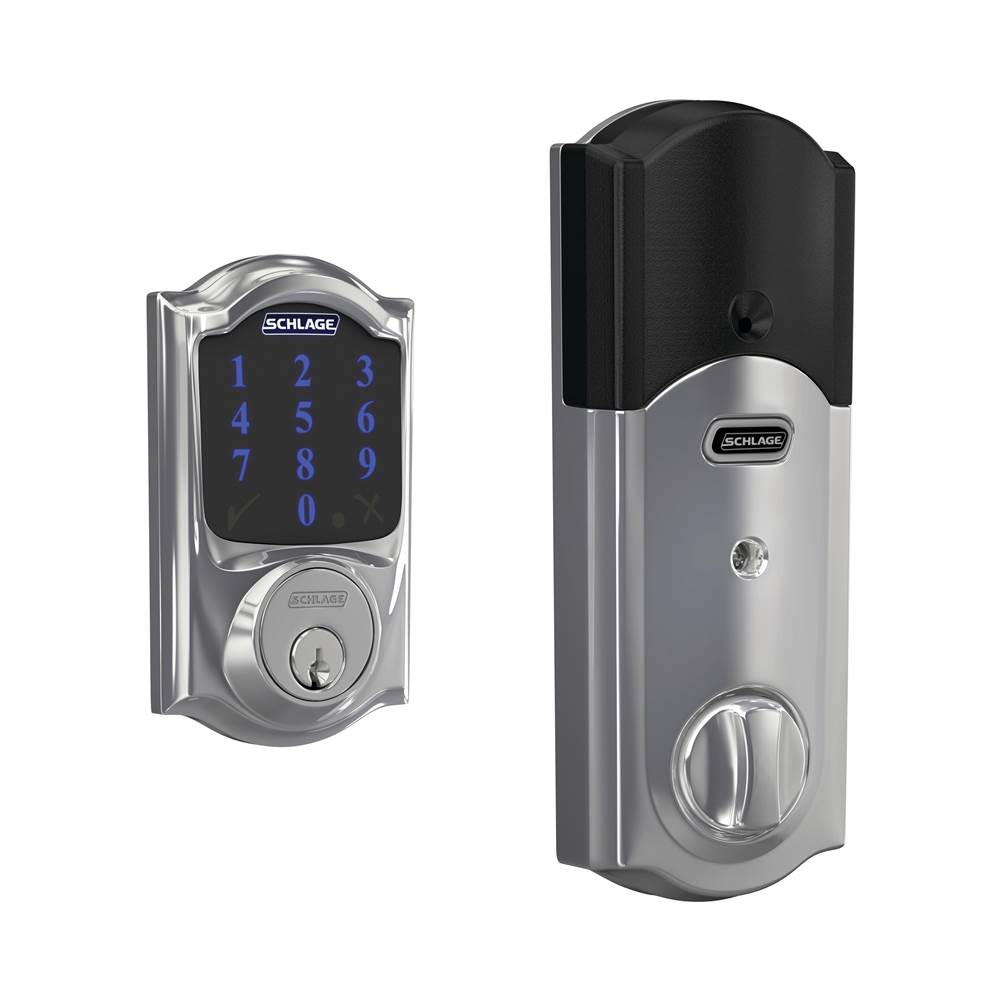 Russell HardwareSchlageConnect  Smart Deadbolt with Alarm with Camelot Trim, Z-Wave Plus Enabled