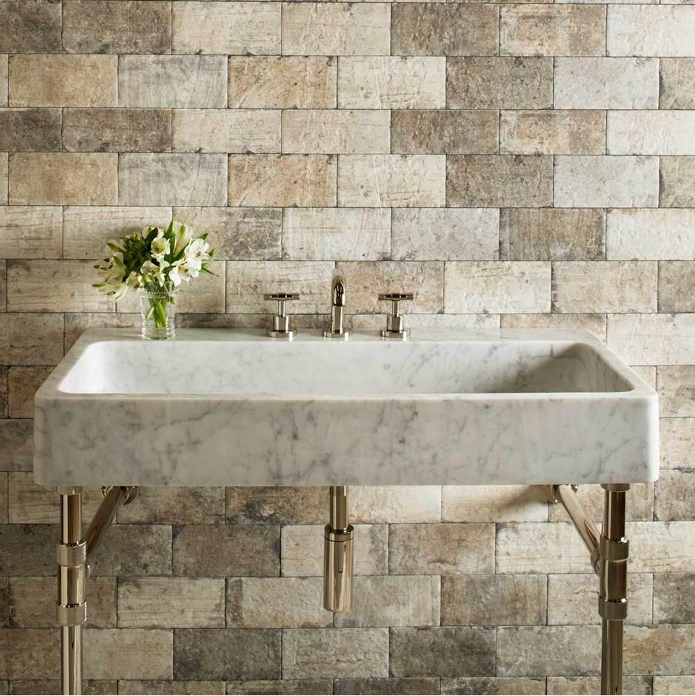 Stone Forest Console Bathroom Sinks Only Lavatory Consoles item TD-TRG-36 CA