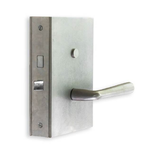 Russell HardwareSun Valley Bronze3'' x 12'' Novus interior mortise lock plate w/emergency release cover.