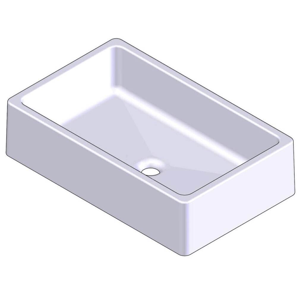 Russell HardwareSun Valley BronzeTrough sink. Drain included. 24'' x 15'' outside, 21 7/8'' x 12 3/4'' inside, rectangular.