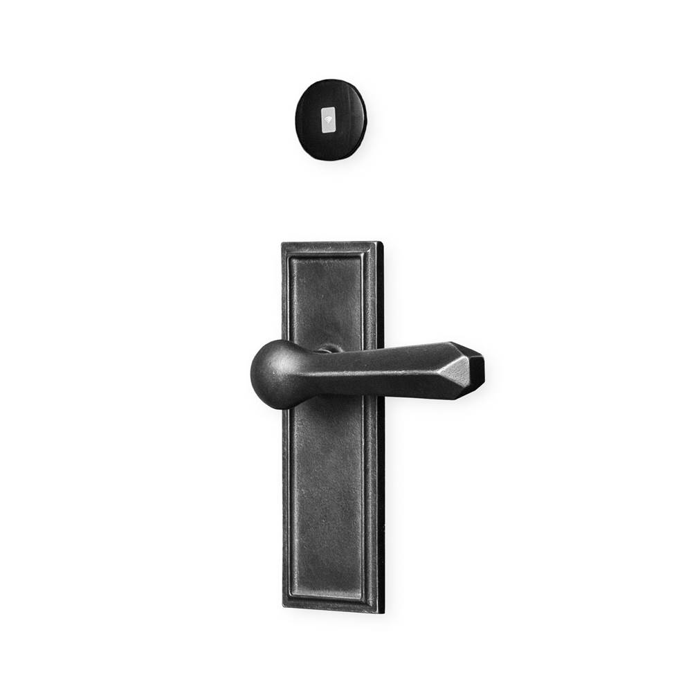 Russell HardwareSun Valley BronzePatio function. Lever/knob x lever/knob ML entry set. P-423ML (ext) EP-423ML-TPC (int)